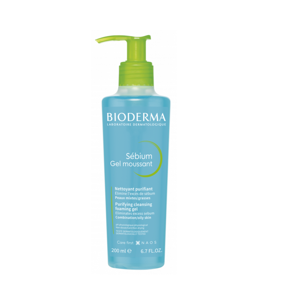* Bioderma Sébium Cleansing Foaming Gel, 200ml