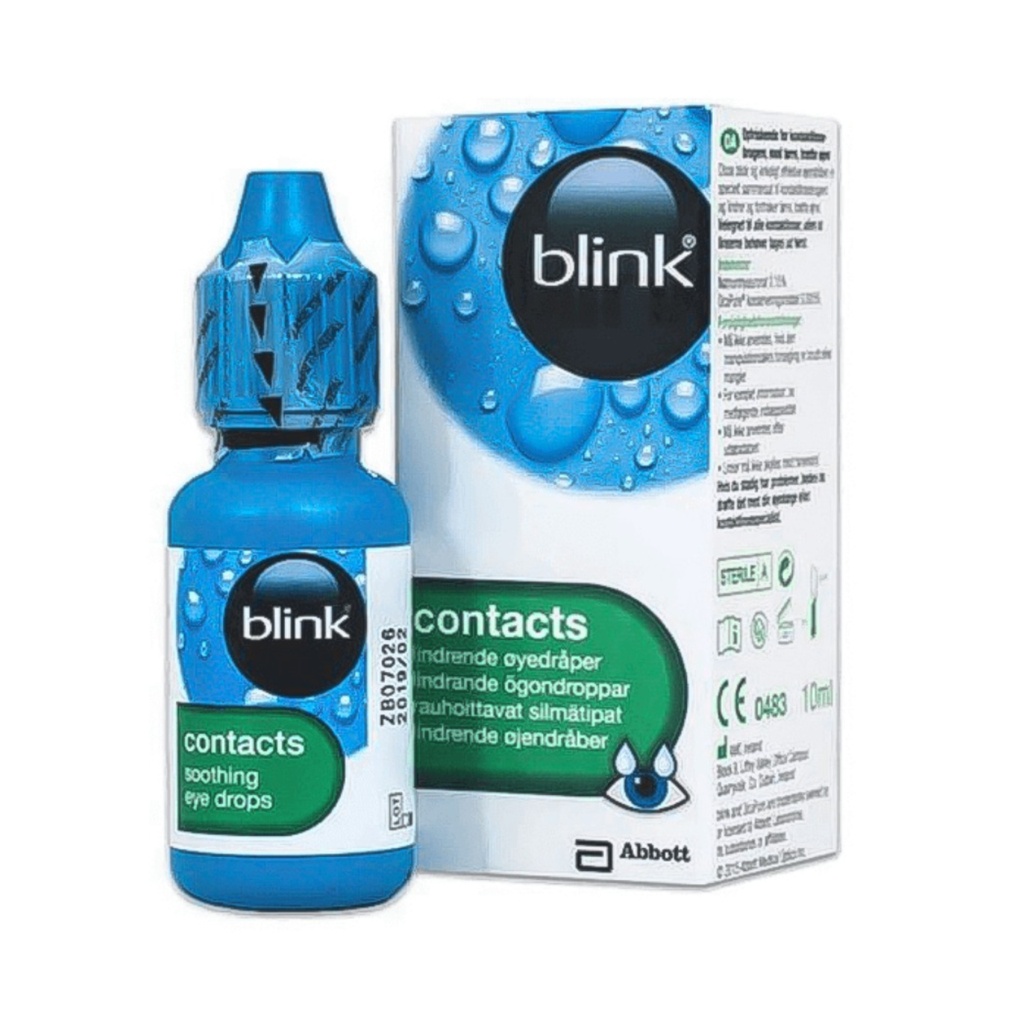 * Blink Contacts Soothing Eye Drops, 10ml