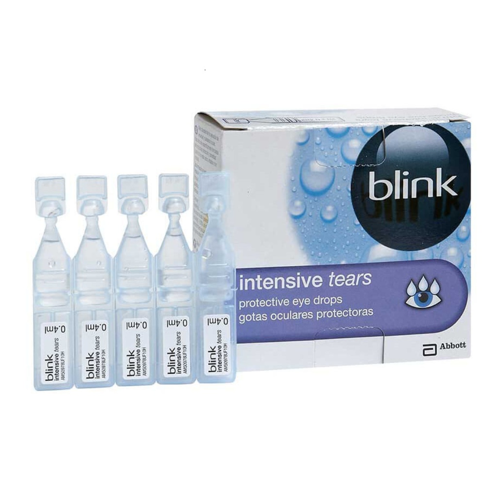 * Blink Intensive Tears Unit Dose  Eye Drops, 0.4ml x 20's