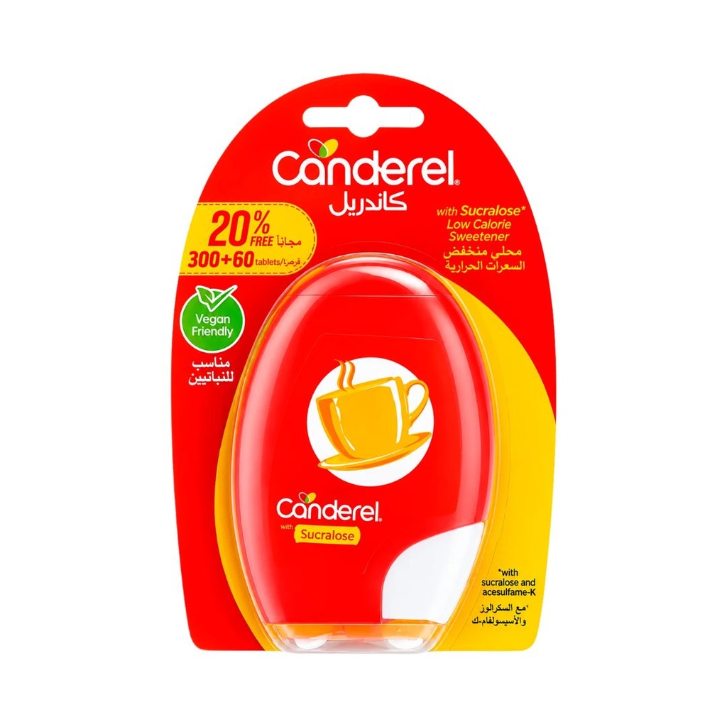 * Candrel Low Calories Sucralose Tablets, (300+60)'s