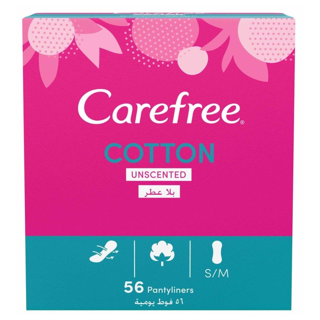 * Carefree Cotton Feel, 56's - Unscented