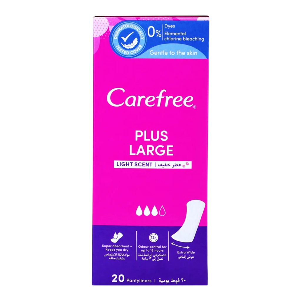 * Carefree Large, 20's - Unscented