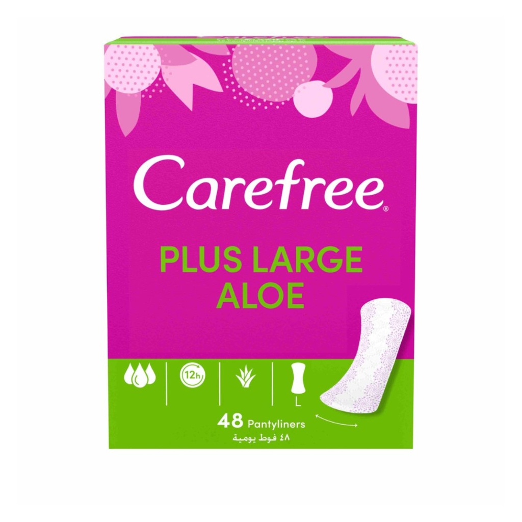 * Carefree Plus Large Aloe, 48's
