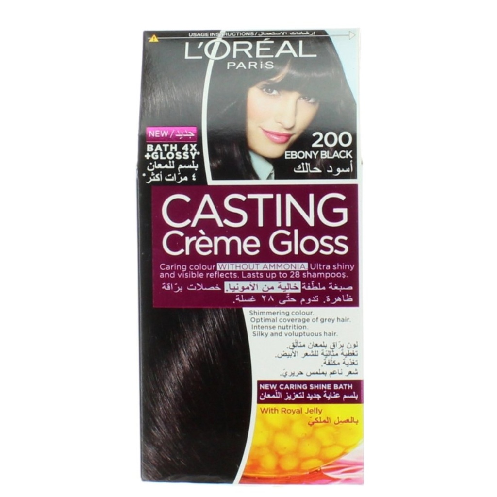 * L’Oréal Casting Color 200 - Ebony Black