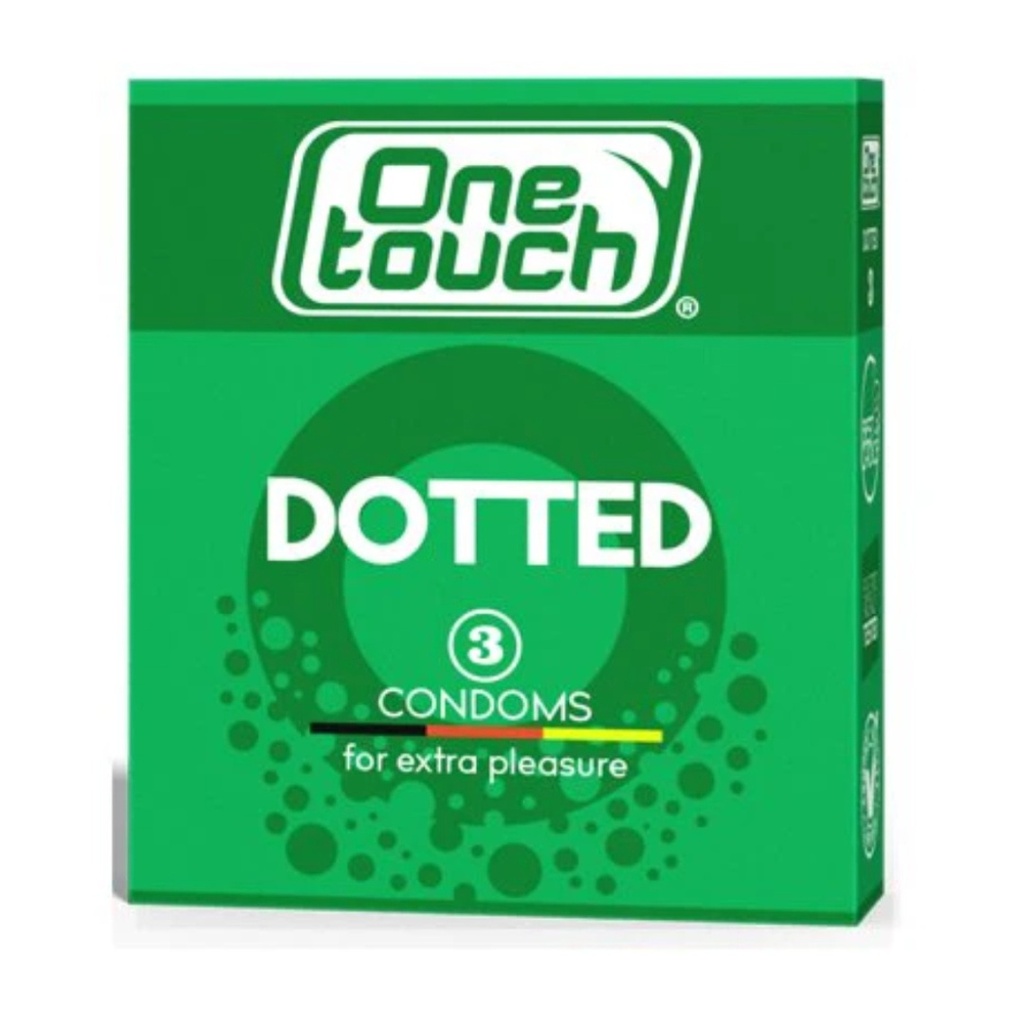 * One Touch Dotted Condom, 3's