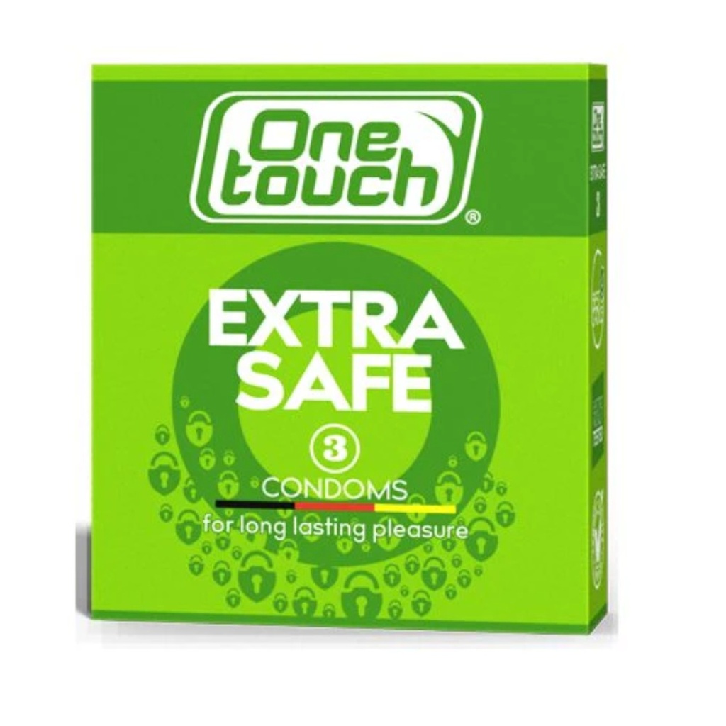 * One Touch Extra Safe Condom, 3's