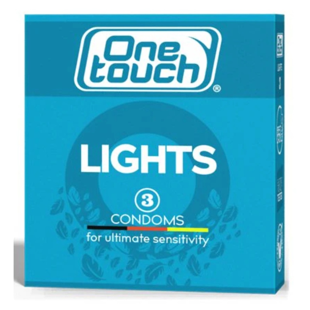 * One Touch Lights Condom, 3's