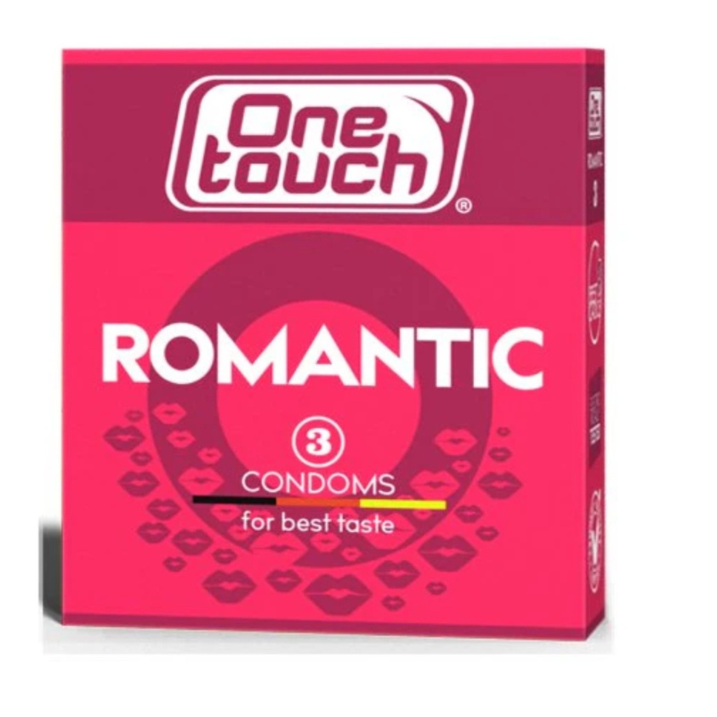 * Condom One Touch Romantic 3's