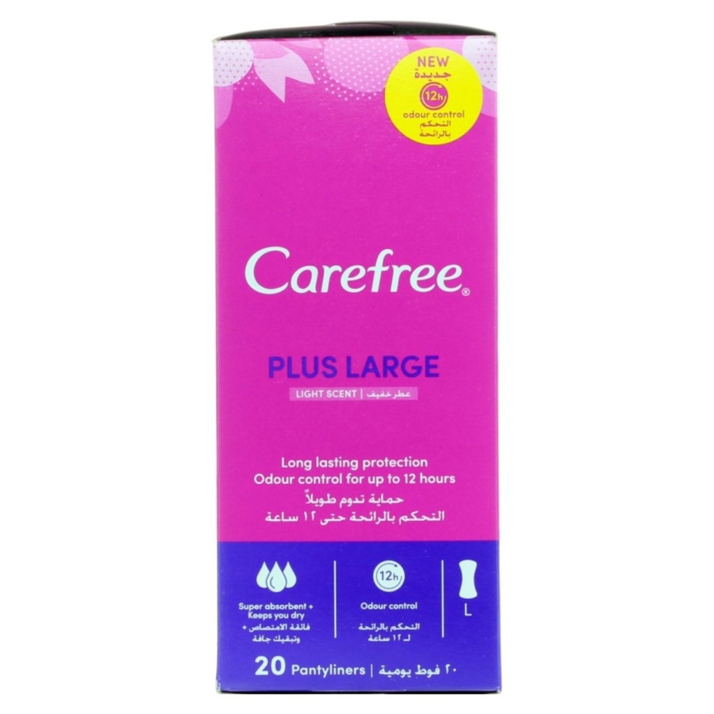 * Carefree Large Unscented, 20's - OFFER (2+1 Free) 