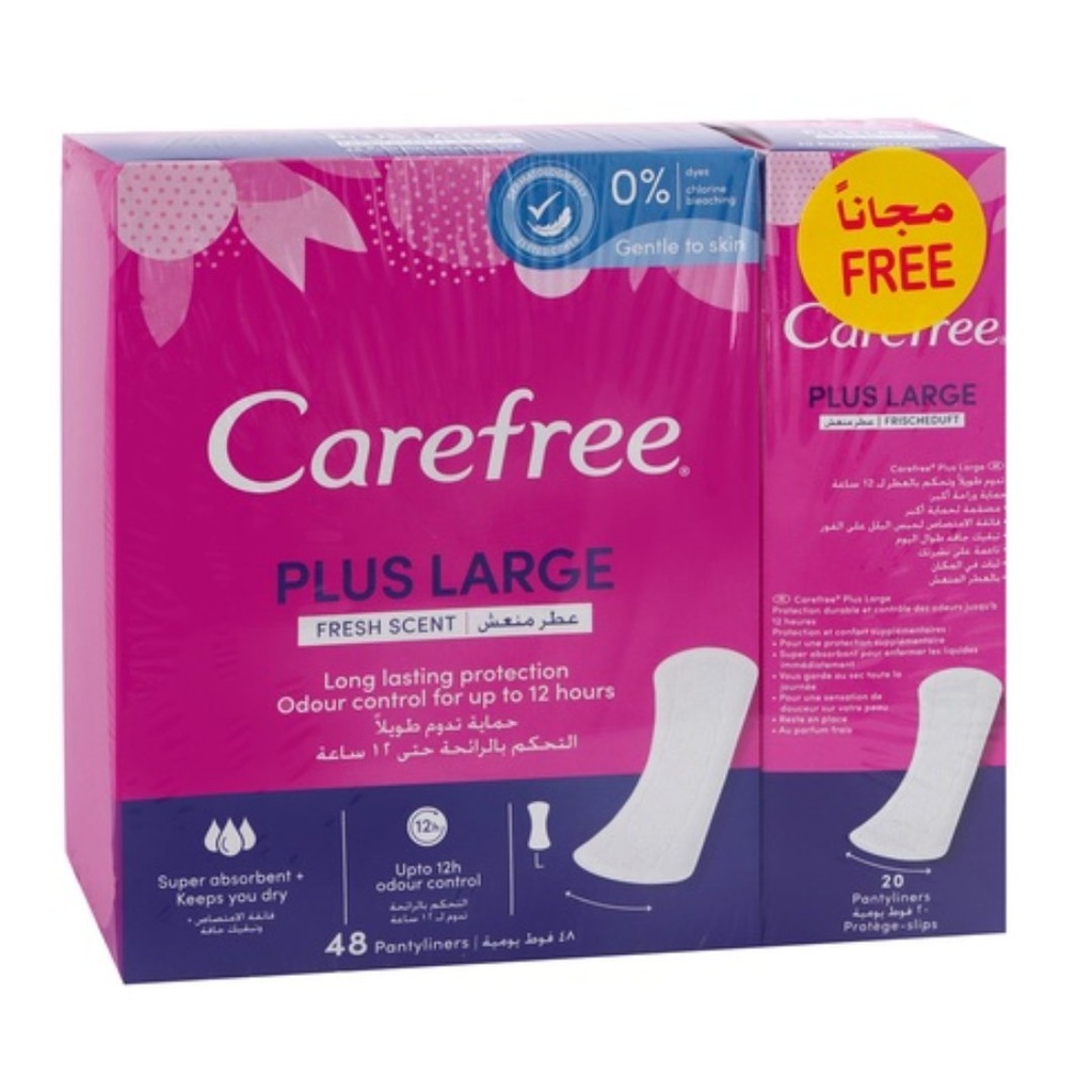 * Carefree Large Fresh - OFFER (48+20 Free)