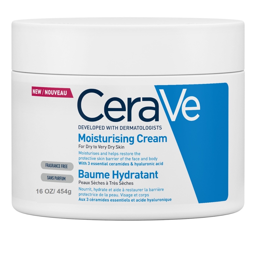 * Cerave Moisturising Cream, 454g