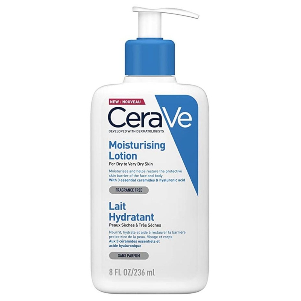 * Cerave Moisturizing Lotion, 236ml