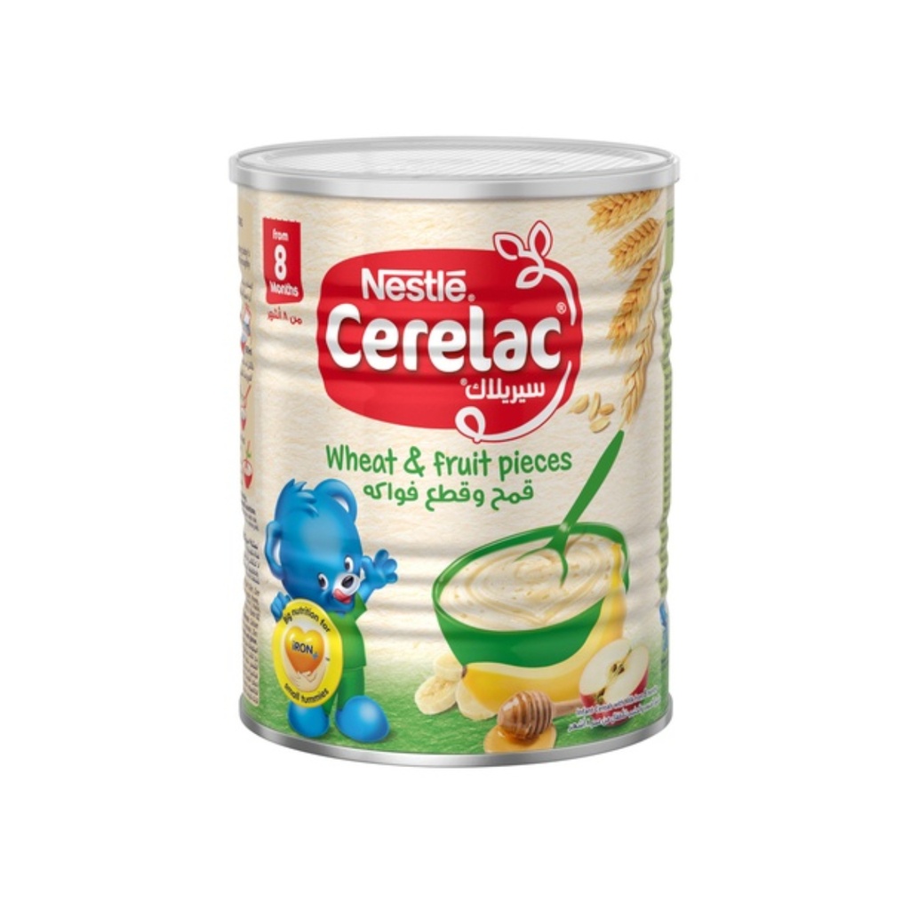 * Cerelac Wheat & Fruit Pieces, 400g