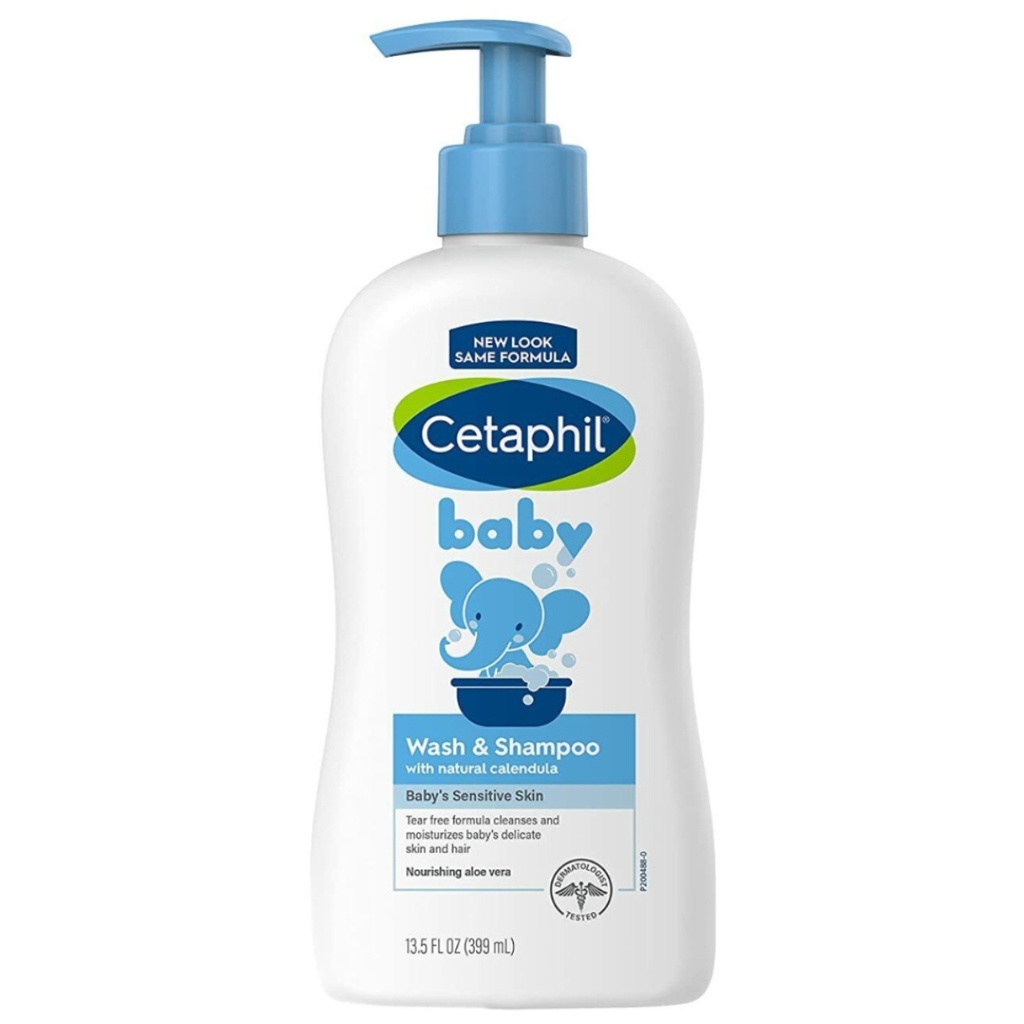 * Cetaphil Baby Pump Wash & Shampoo, 400ml