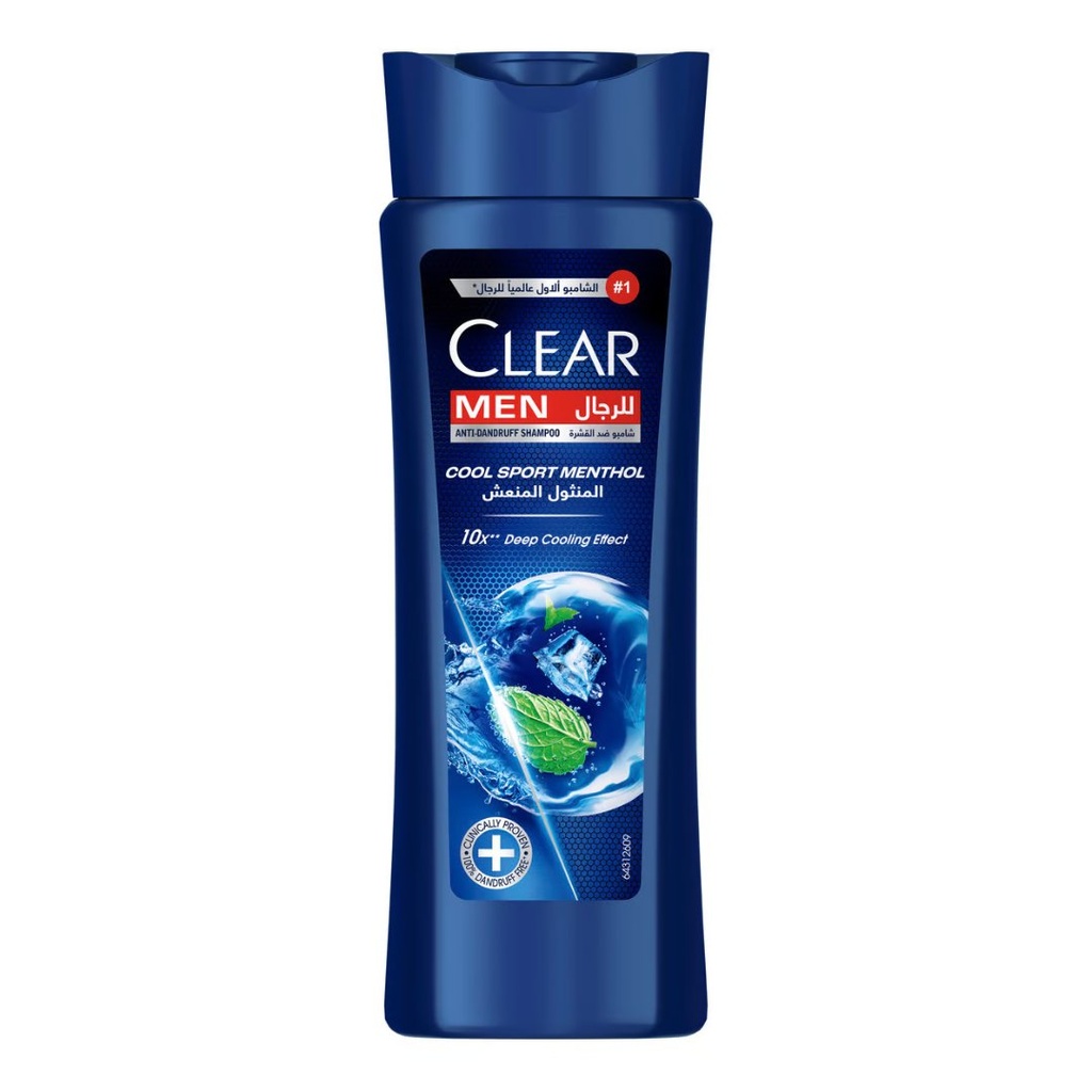 * Clear Men Cool Sport Menthol Shampoo, 200ml