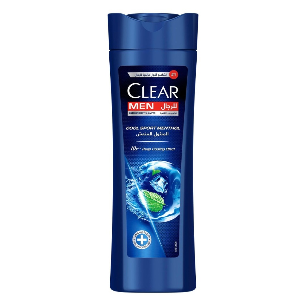 * Clear Men Cool Sport Menthol Shampoo, 400ml