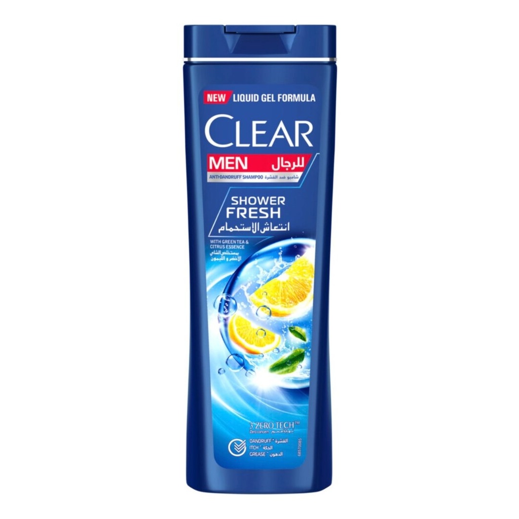 * Clear Men Shower Fresh Shampoo, 200ml