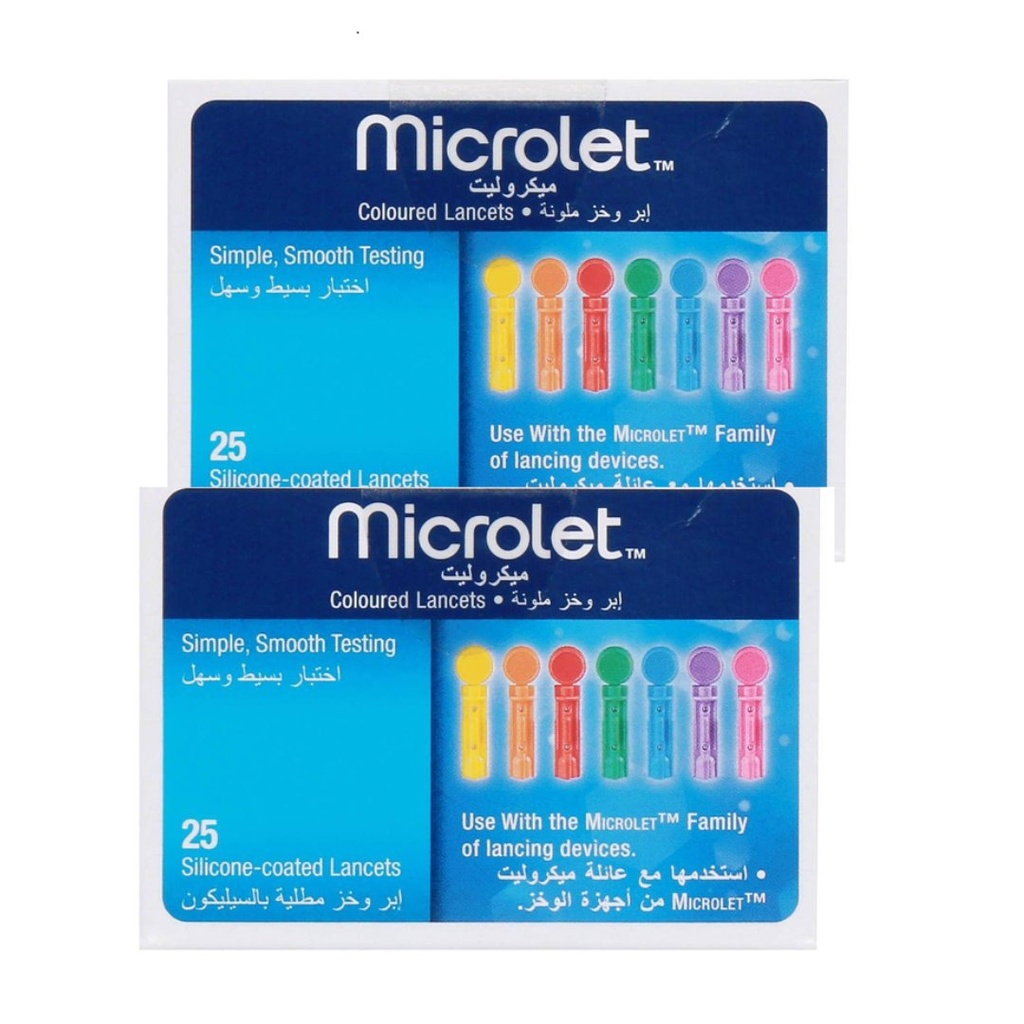 * Contour Microlet Lancet - Offer (2×25's)