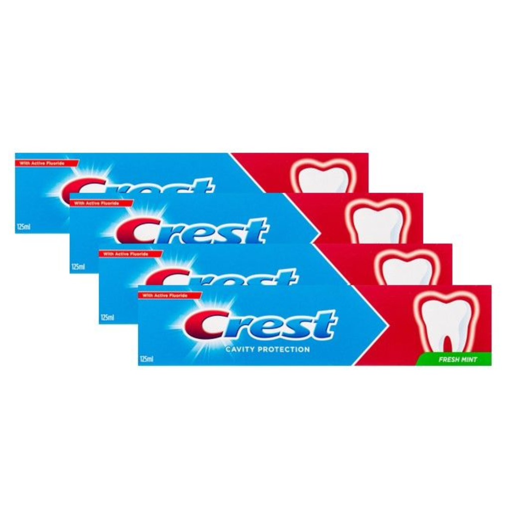 * Crest Cavity Protection Fresh Mint Toothpaste,125ml - OFFER (3+1 Free)