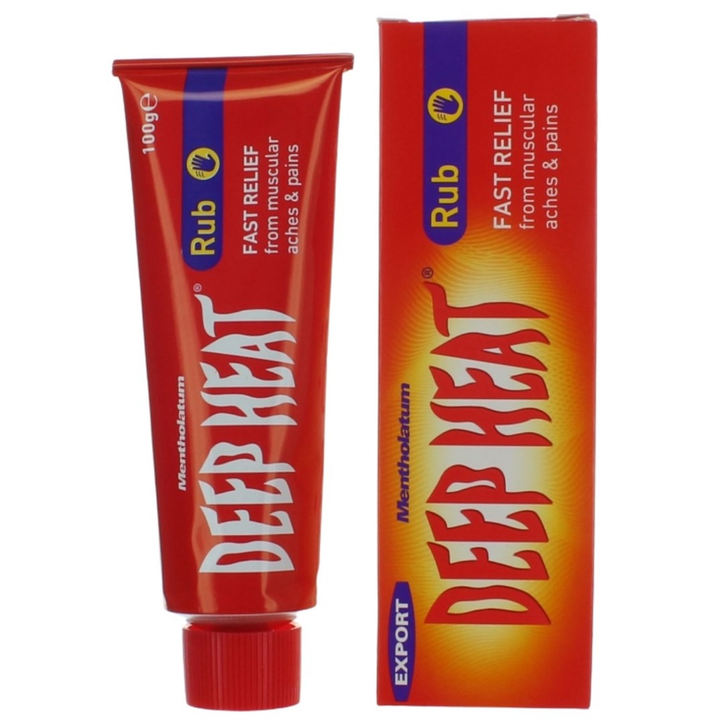 * Deep Heat Rub, 100g