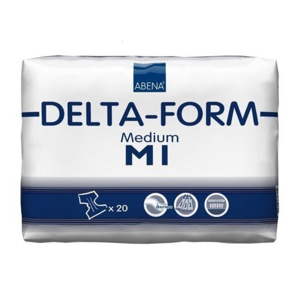 * Abena Delta Form M1 - Medium, 20's