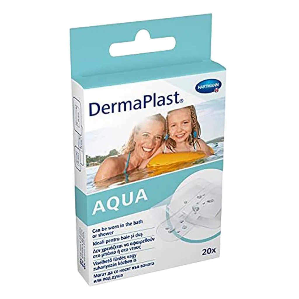 * DermaPlast Aqua Plasters - 3 sizes, 20's