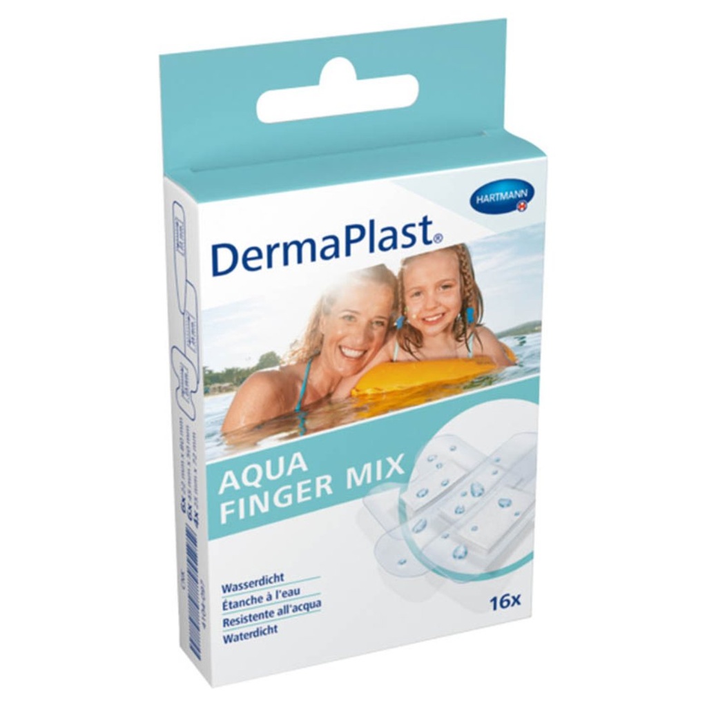 * DermaPlast Aqua Finger Mix, 16's