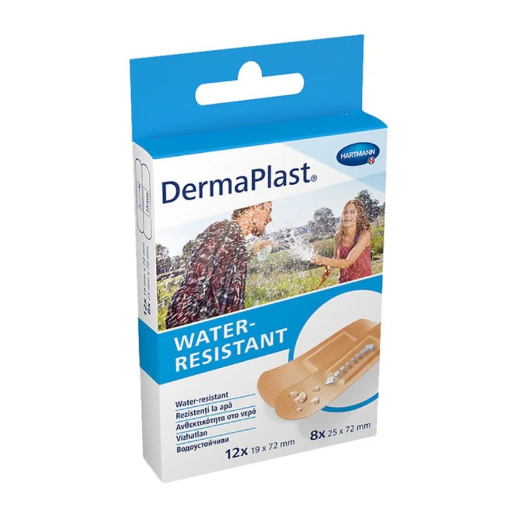 * DermaPlast Water Resistant - 2 Size, 20's