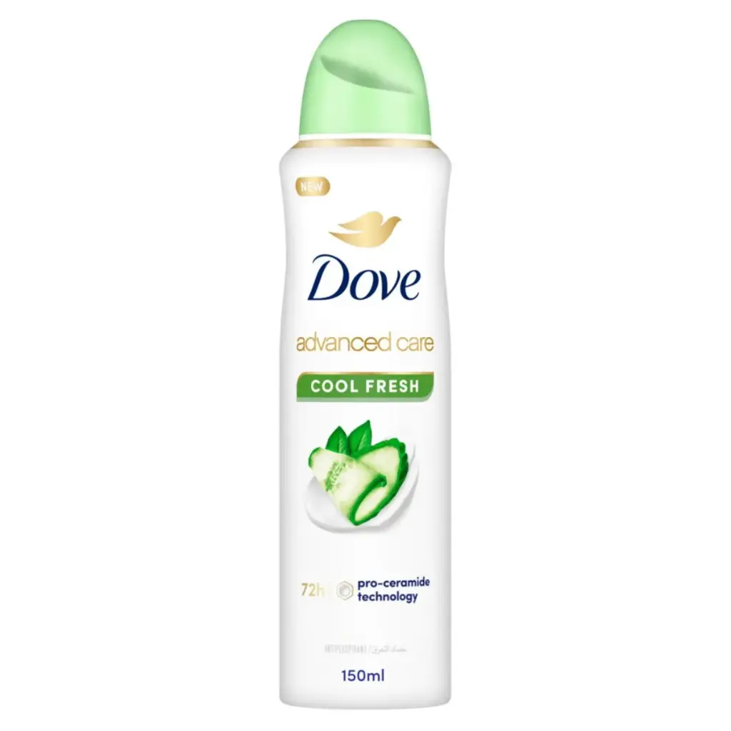 Dove Deodorant Cool Fresh Cucumber Spray, 150ml