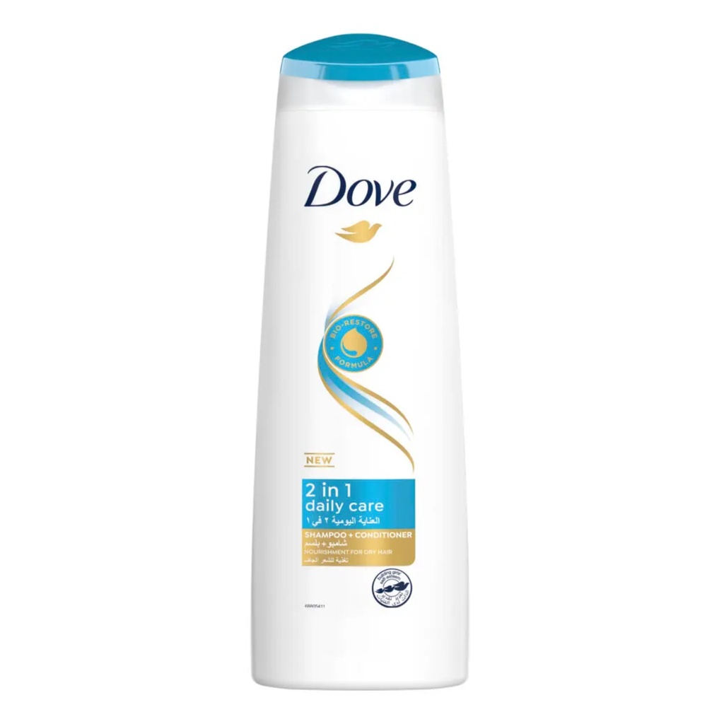 * Dove Daily Care 2-IN-1 Shampoo, 400ml