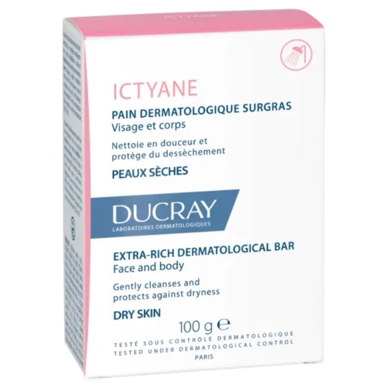 * Ducray Ictyane Extra Rich Soap, 100g
