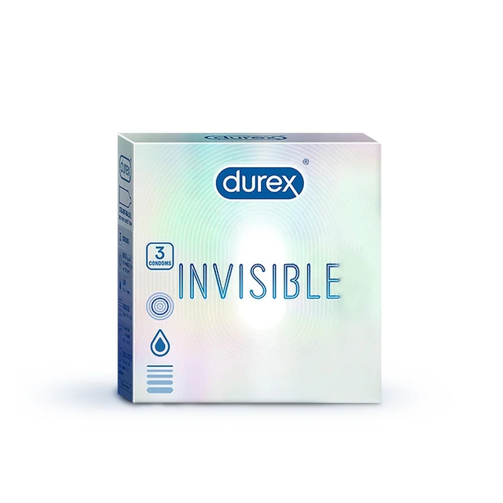* Durex Invisible Condoms, 3's