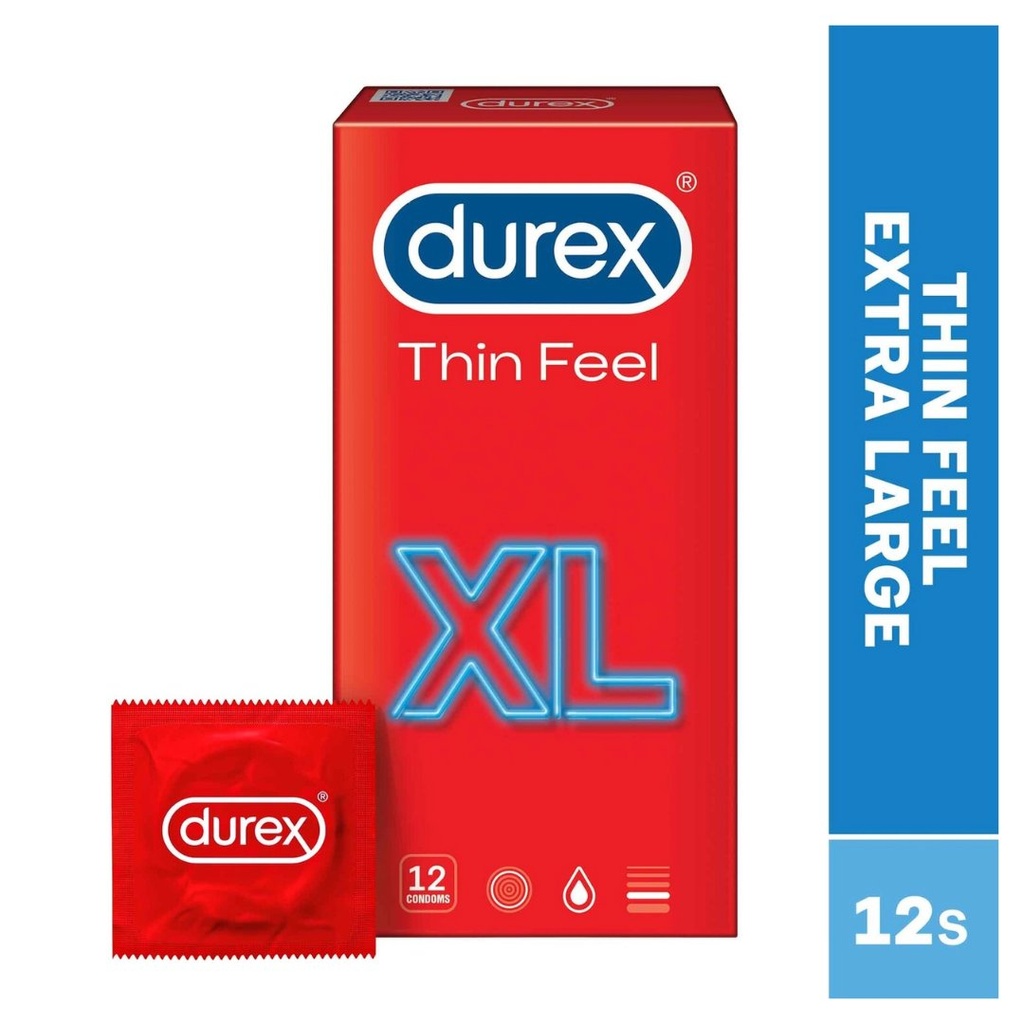 * Durex Thin Feel XL Condoms, 12’s