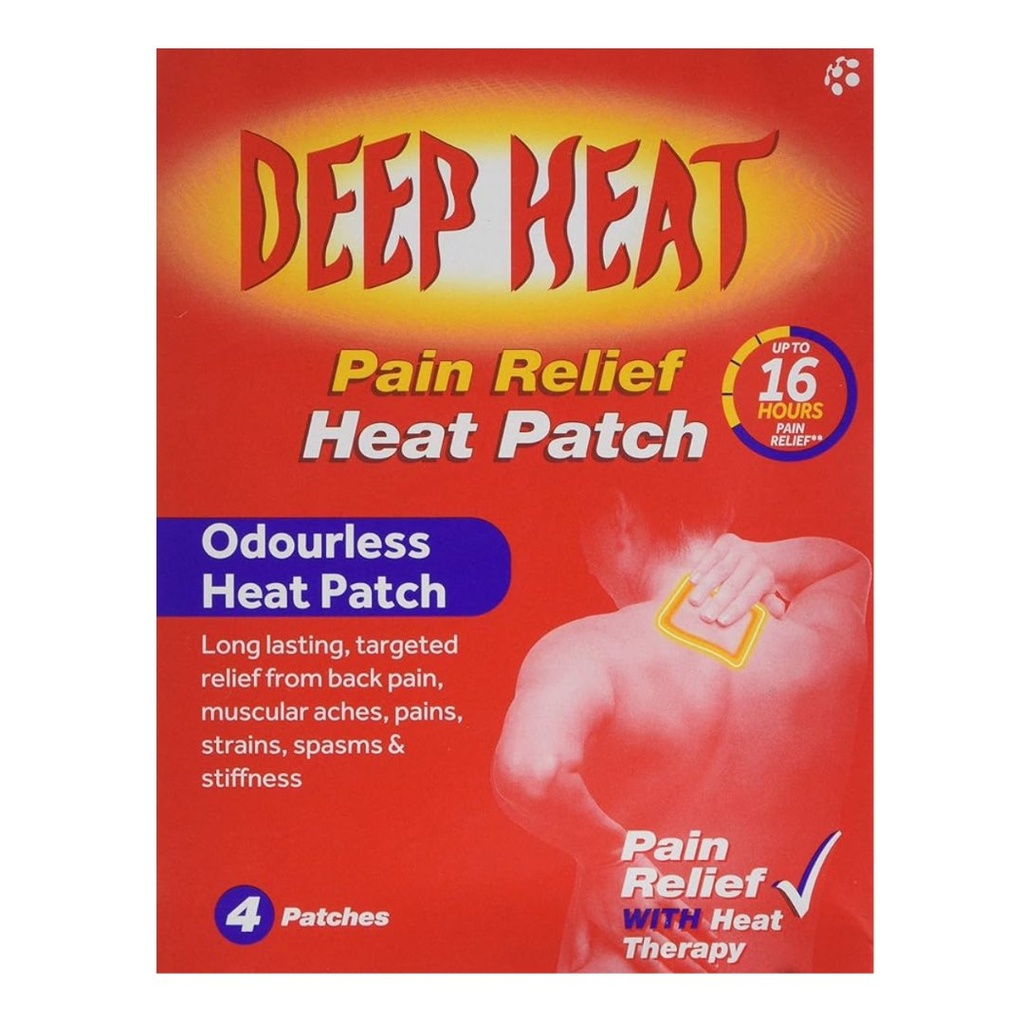 * Deep Heat Patch 4's