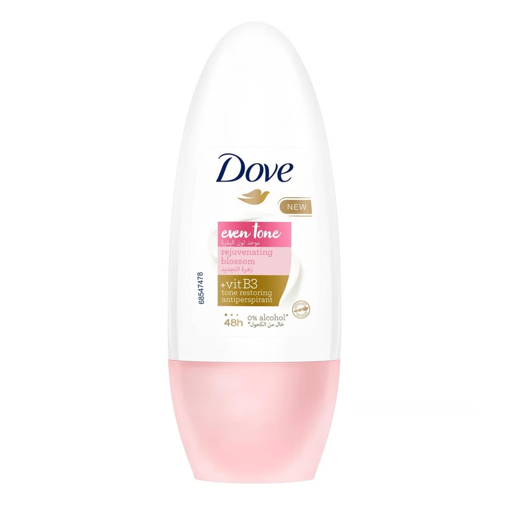 * Dove Deodorant Even Tone Blossom Roll-on, 50ml