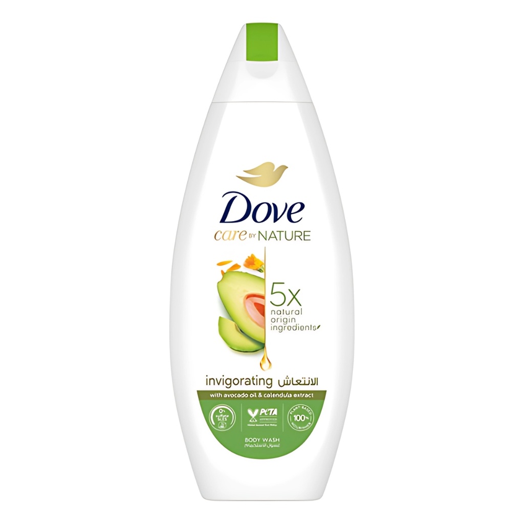 * Dove Invigorate Avocado Body Wash, 250ml