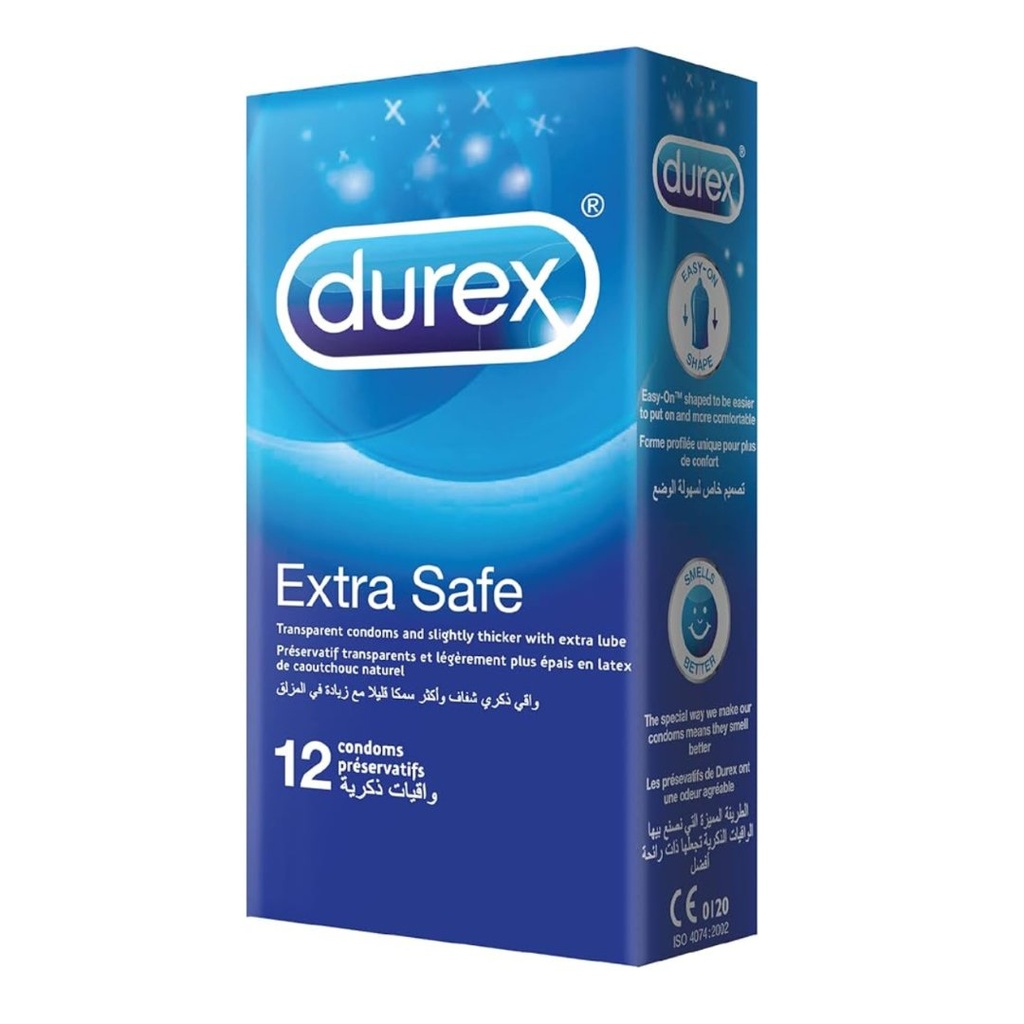 * Durex Extra Safe  Condoms, 12's