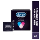 * Durex Mutual Pleasure Condoms, 3's