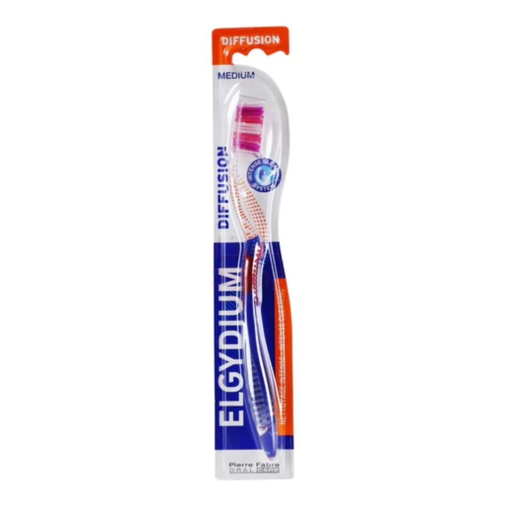 * Elgydium Diffusion Medium Toothbrush 