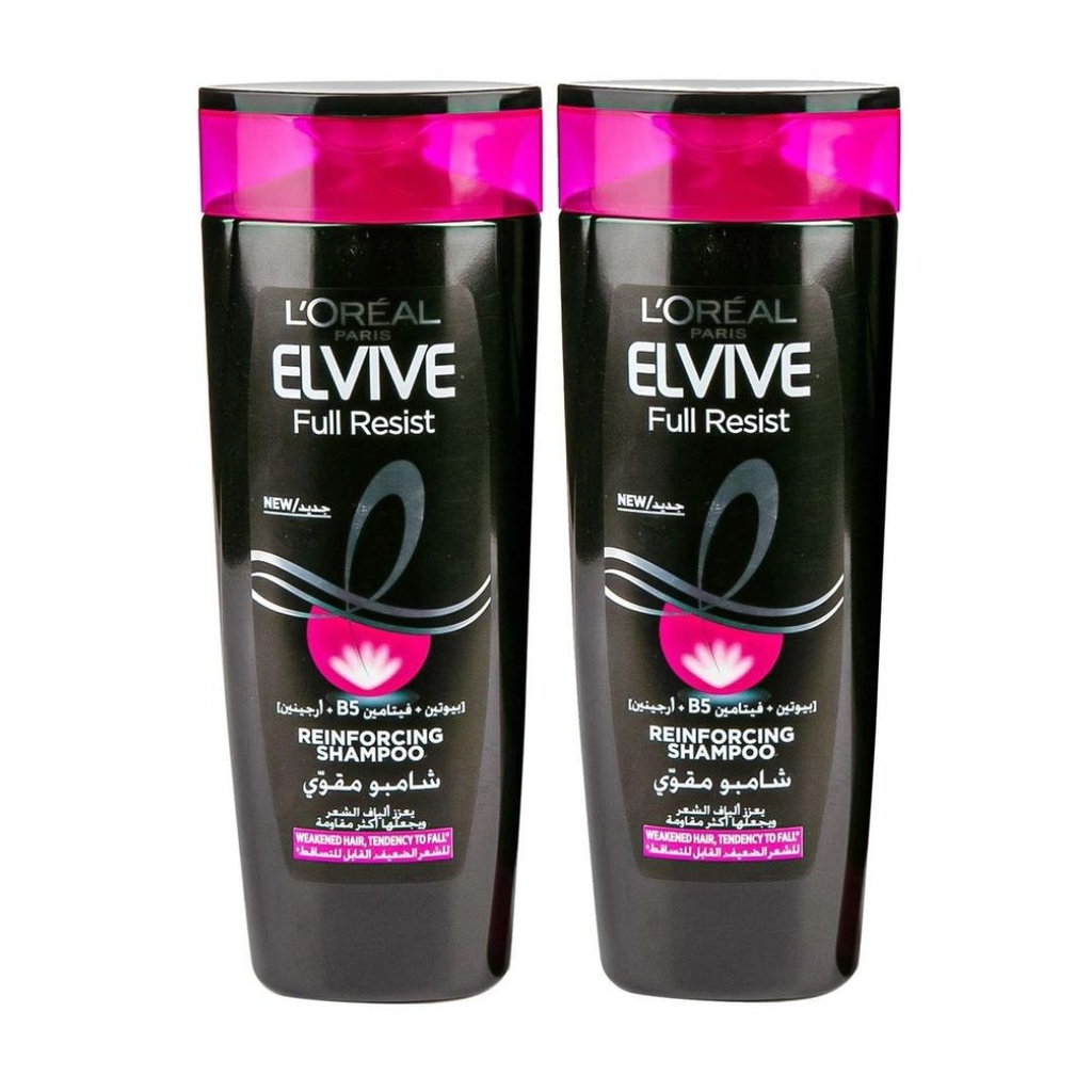 * Elvive Full Resist Shampoo, 400ml OFFER (Twin Pack 33% Off) 
