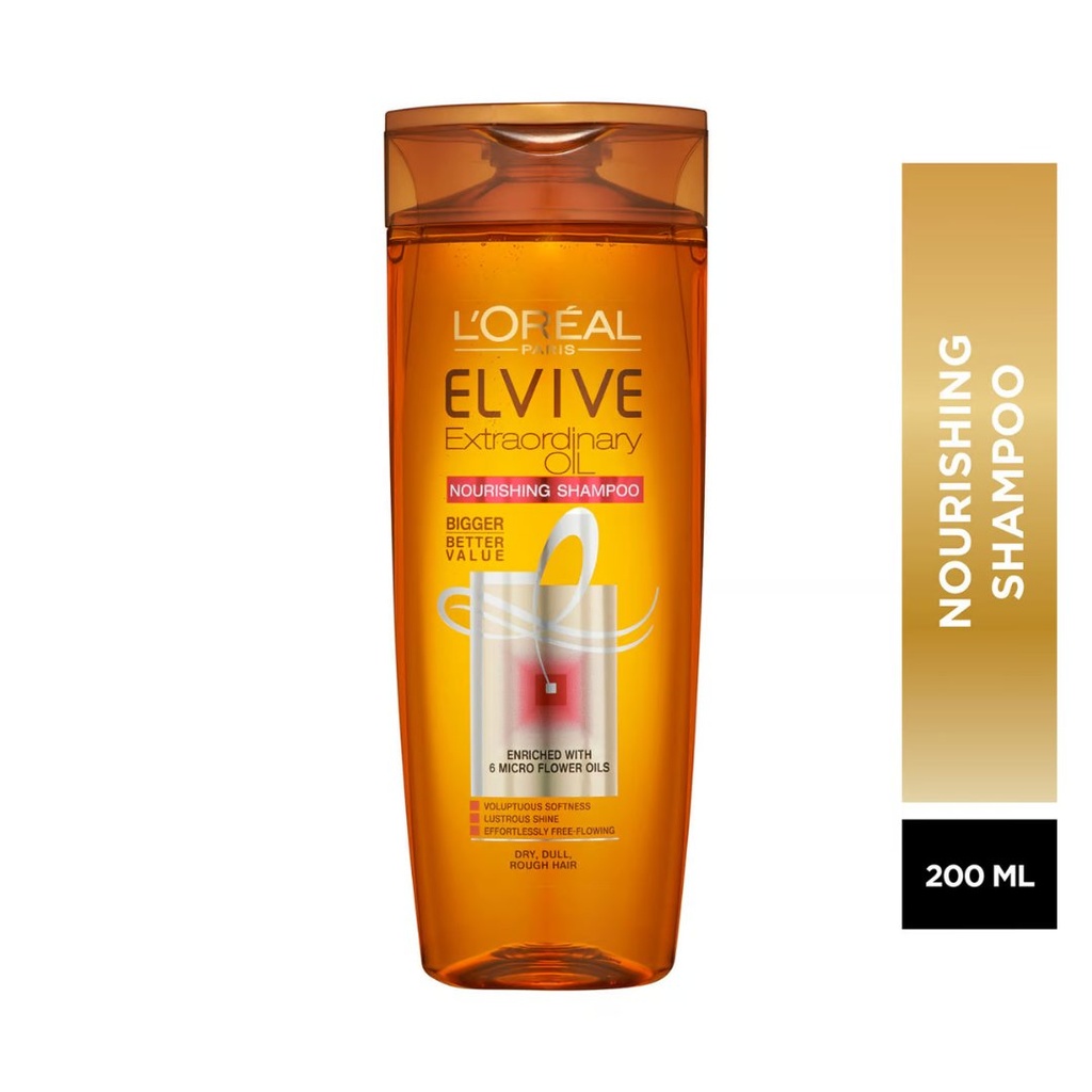 * L'oreal Elvive Extraordinary Oil Shampoo, 200ml