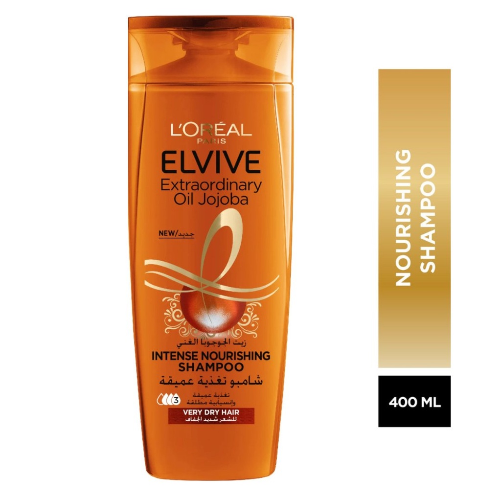 * Loreal Elvive Dry Hair Oil Shampoo, 400ml