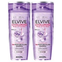 * Elvive Hyaluron Shampoo, 400ml - OFFER (Twin Pack 33% Off) 