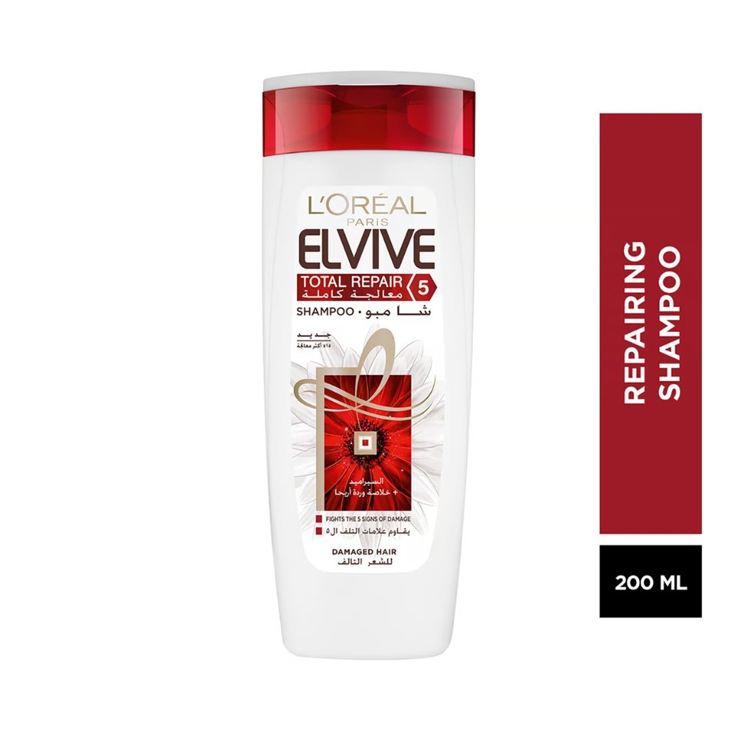 * L'oreal Elvive Total Repair 5 Shampoo, 200ml
