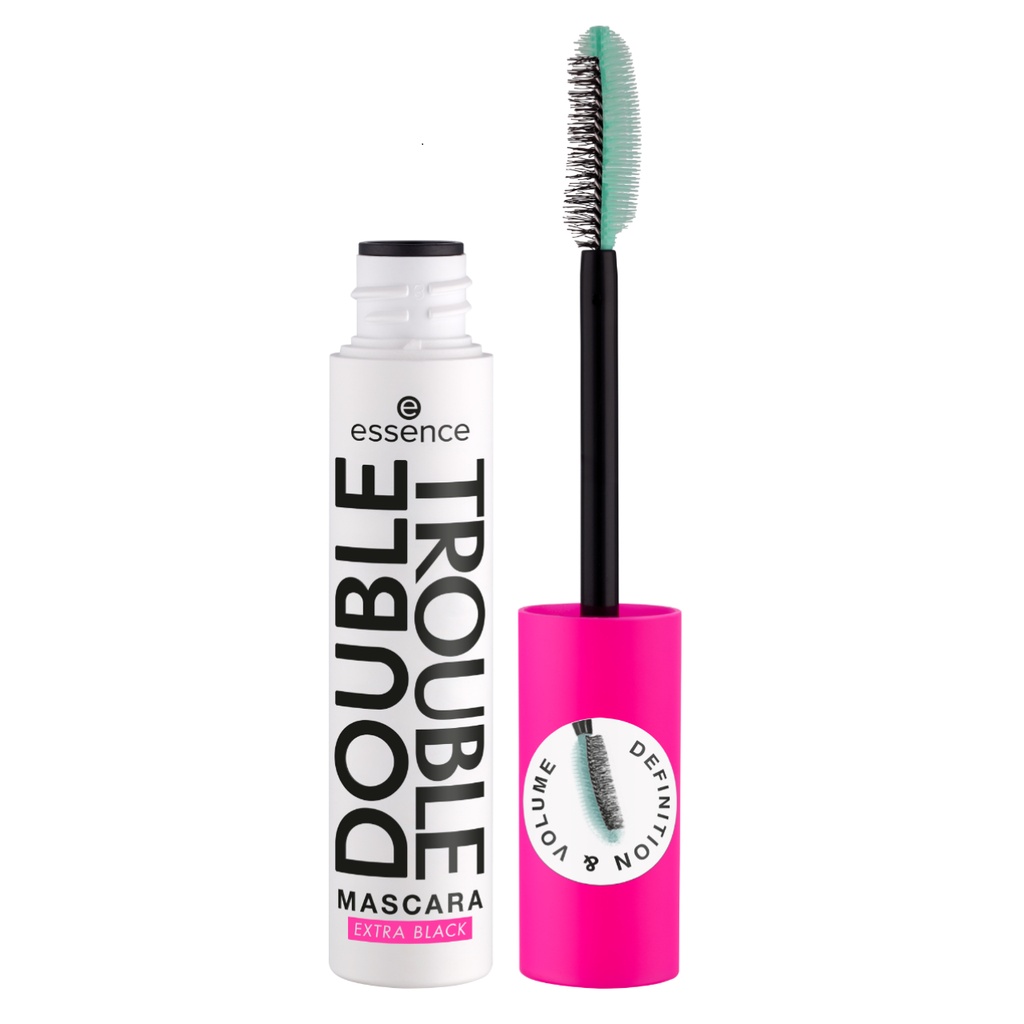 * Essence Double Trouble Mascara Extra Black 
