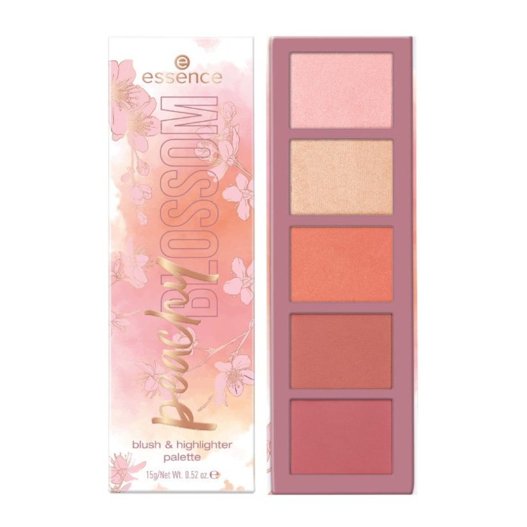 * Essence Peachy Blossom Blush & Highlighter Palate 