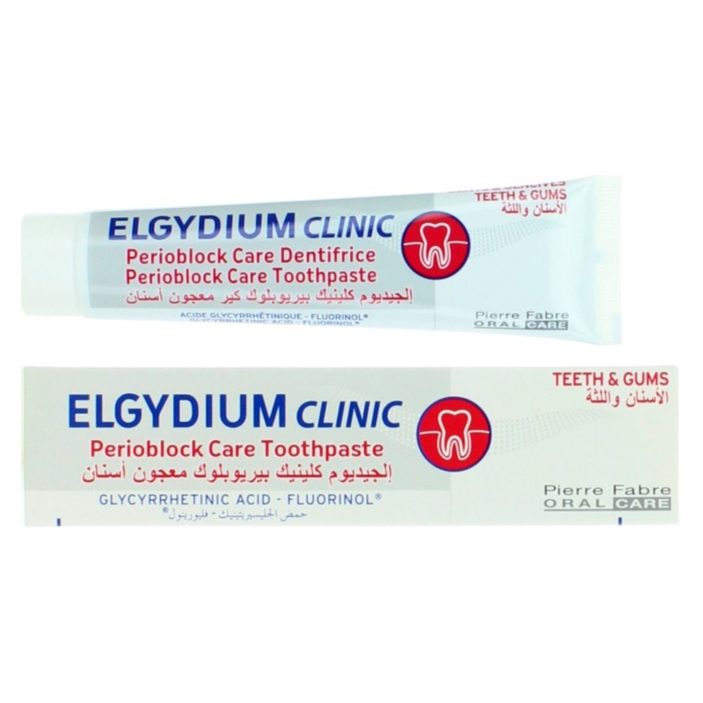 * Elgydium Clinic Perioblock Care Toothpaste, 75ml