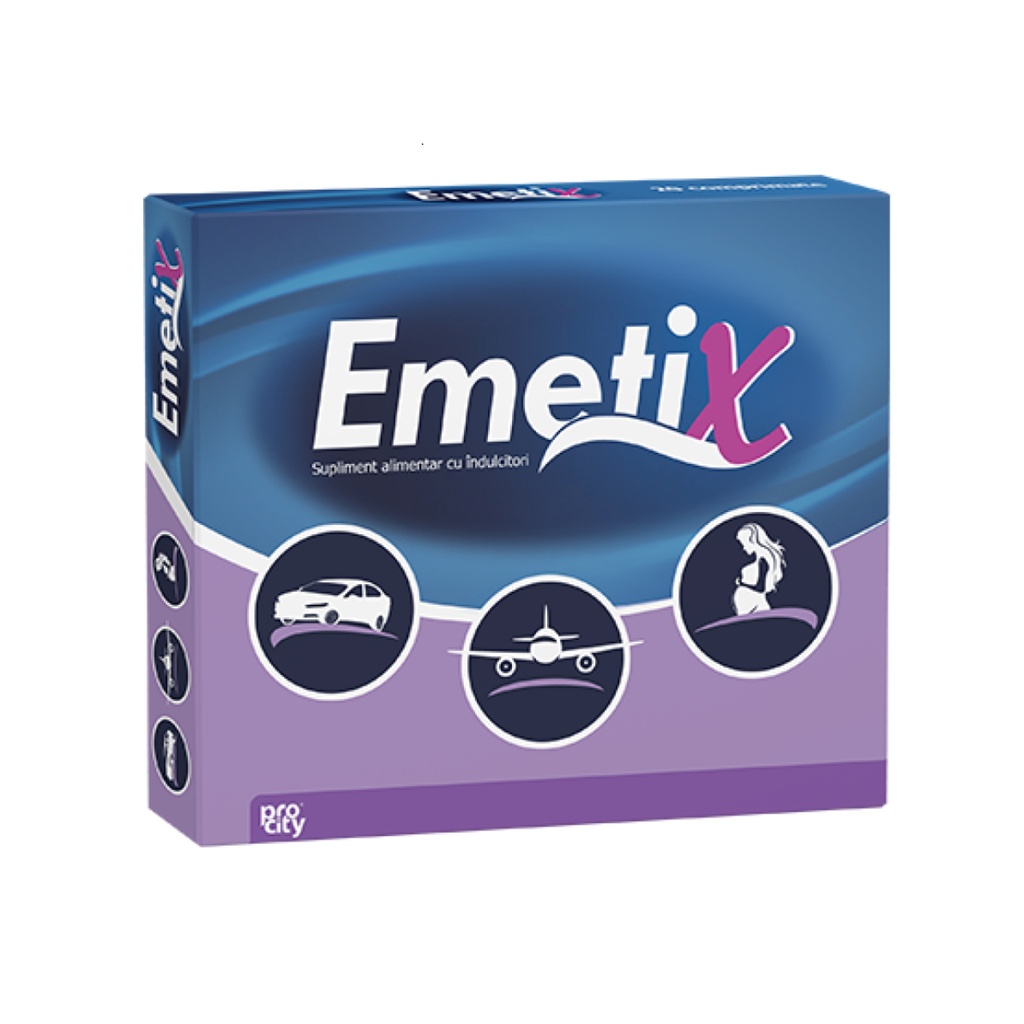 * Emetix Ginger & Vitamin B6 Tablets, 20's