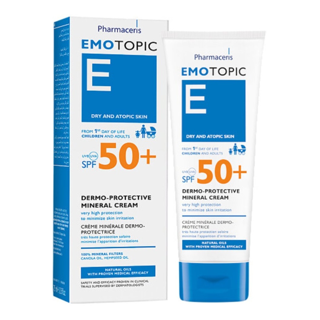 * Emotopic SPF50+ Mineral Cream, 75ml