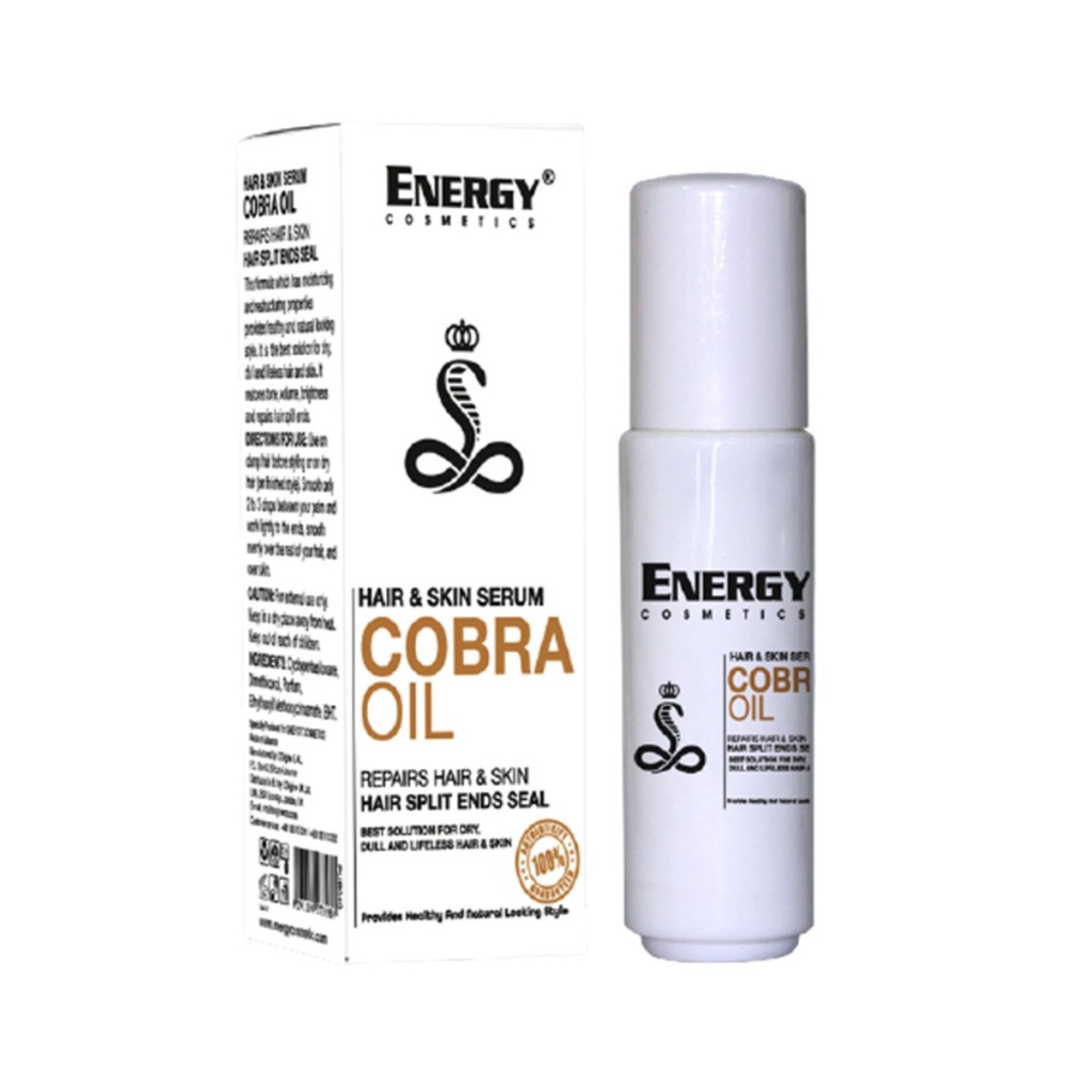   إينيرجي كوزماتيكس زيت الكوبرا للشعر، 30 مل